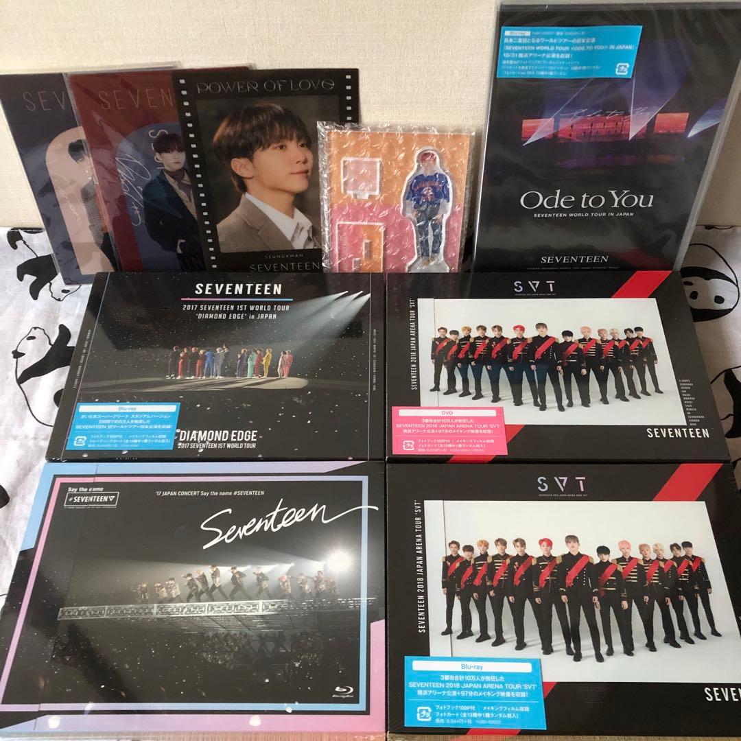 新品未開封品含む]SEVENTEEN Blu-ray DVD 9点セット - メルカリ