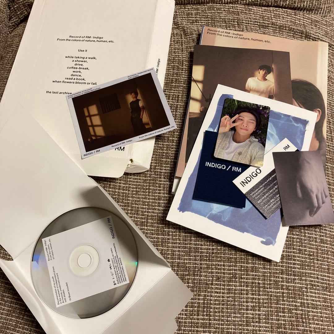 BTS INDIGO / RM トレカ ユニバ 防弾少年団(BTS) - BTS RM Indigo JPFC ユニバ UMS 日本 特典 トレカの