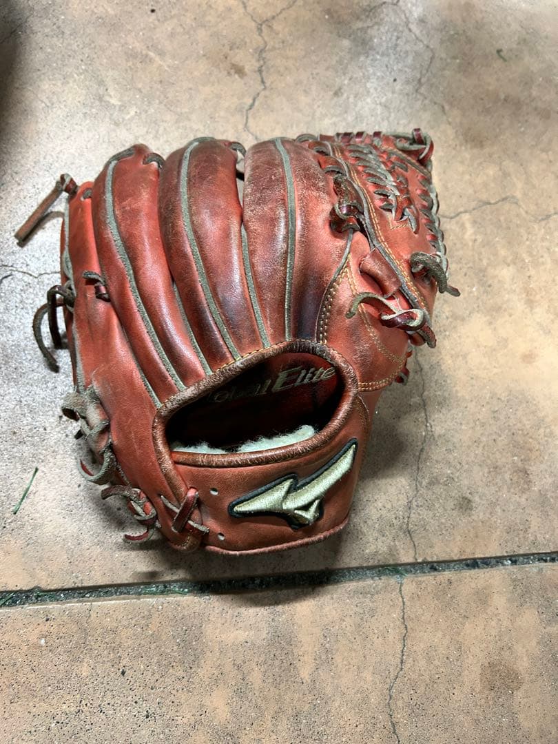 S*S様 ミズノ グローバルエリート 硬式 投手用 グラブ 硬式用【ミズノ直営限定／グローバルエリート】ティーンエイジ【外野手