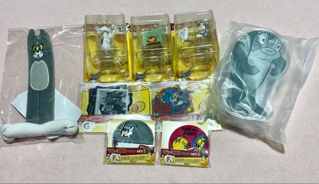 Happyくじ『TOM and JERRY FUNNY ART! 5』セット売り Happyくじ『TOM and JERRY FUNNY ART!』5 - Happyくじ