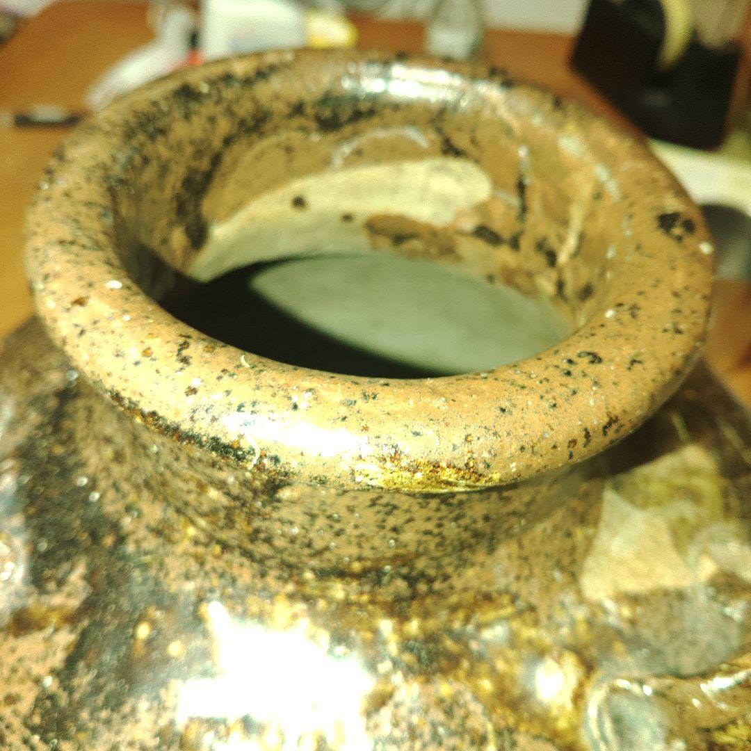 中国古玩 ルソン壺 唐物 置物 金継ぎ 壺 茶壺 - メルカリ