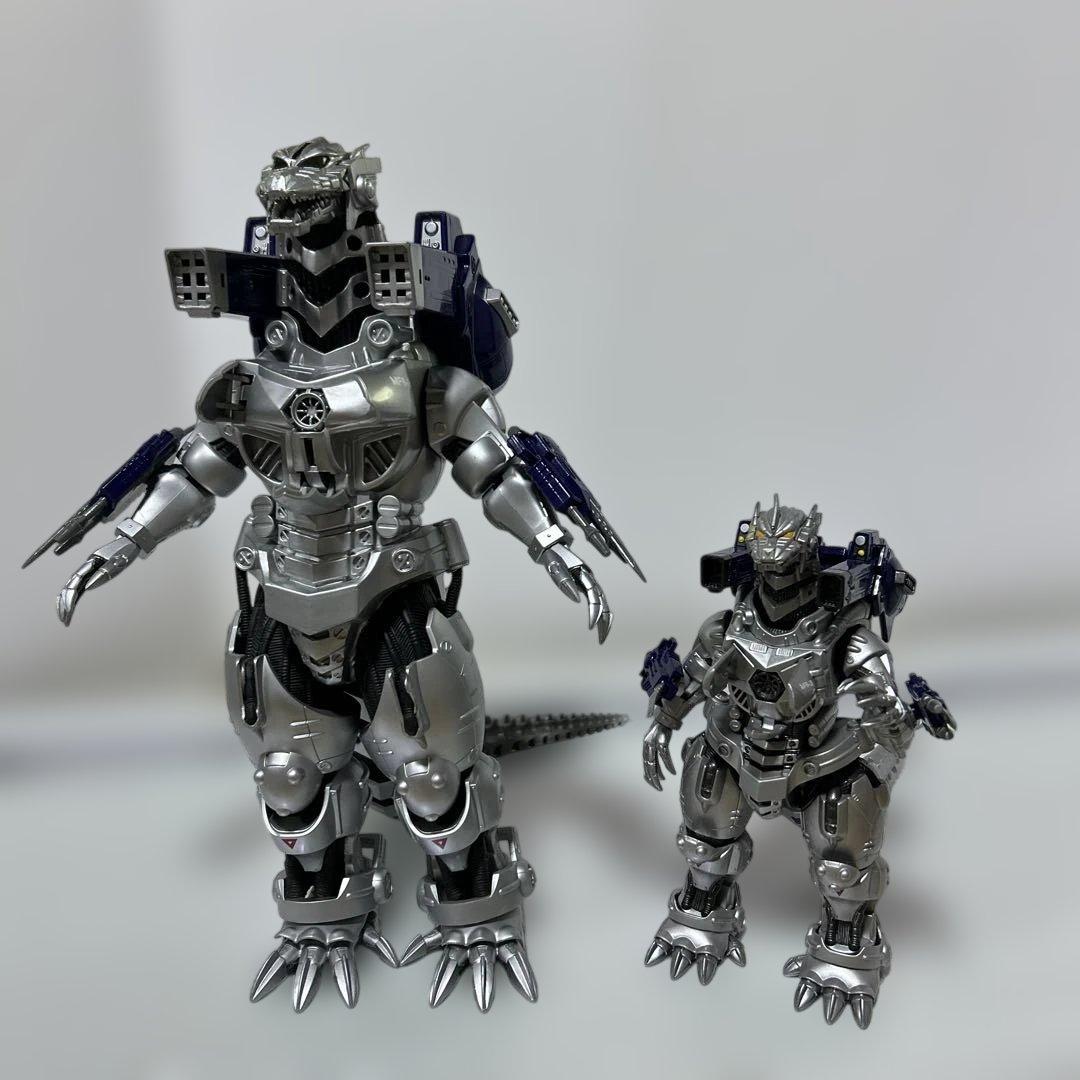 メカゴジラ2体中古品 1998 ゴジラアイランドシリーズ G-04 メカゴジラ - メルカリ