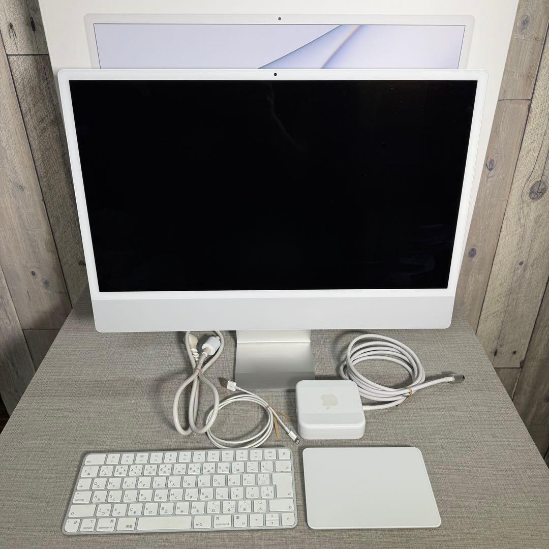 Apple iMac 24インチ 2021　シルバー 24インチiMac [整備済製品] 8コアCPUと7コアGPUを搭載したApple M1