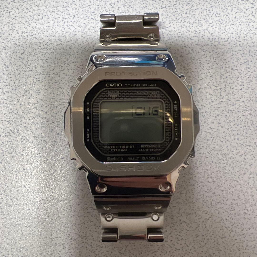 CASIO G-SHOCK GMW-B5000 メンズ腕時計 G-SHOCK メタル 電波ソーラー モバイルリンク GMW-B5000-1JF Gショック