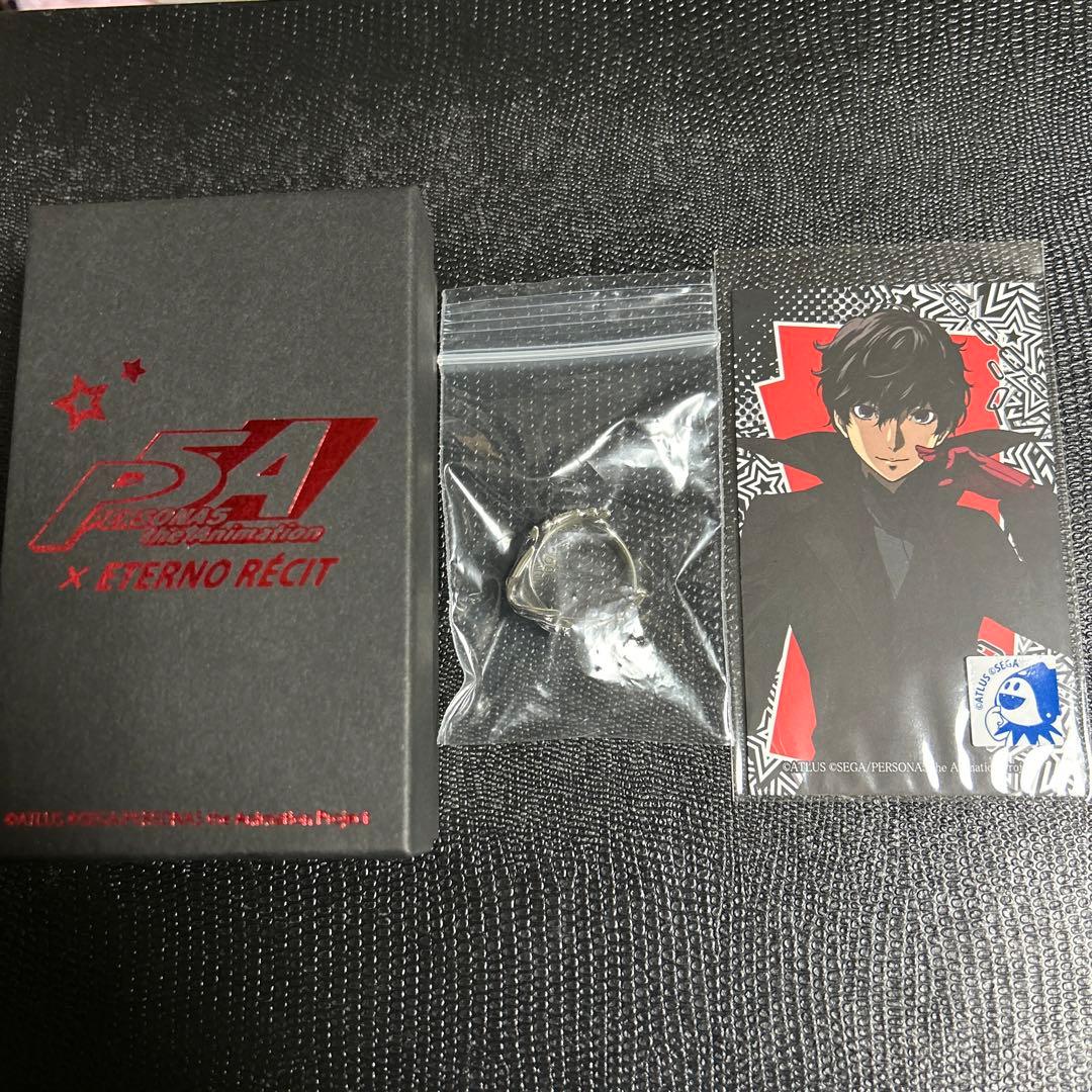 公式 ペルソナ5 雨宮 蓮 ジョーカー アルセーヌ モチーフリング 13号