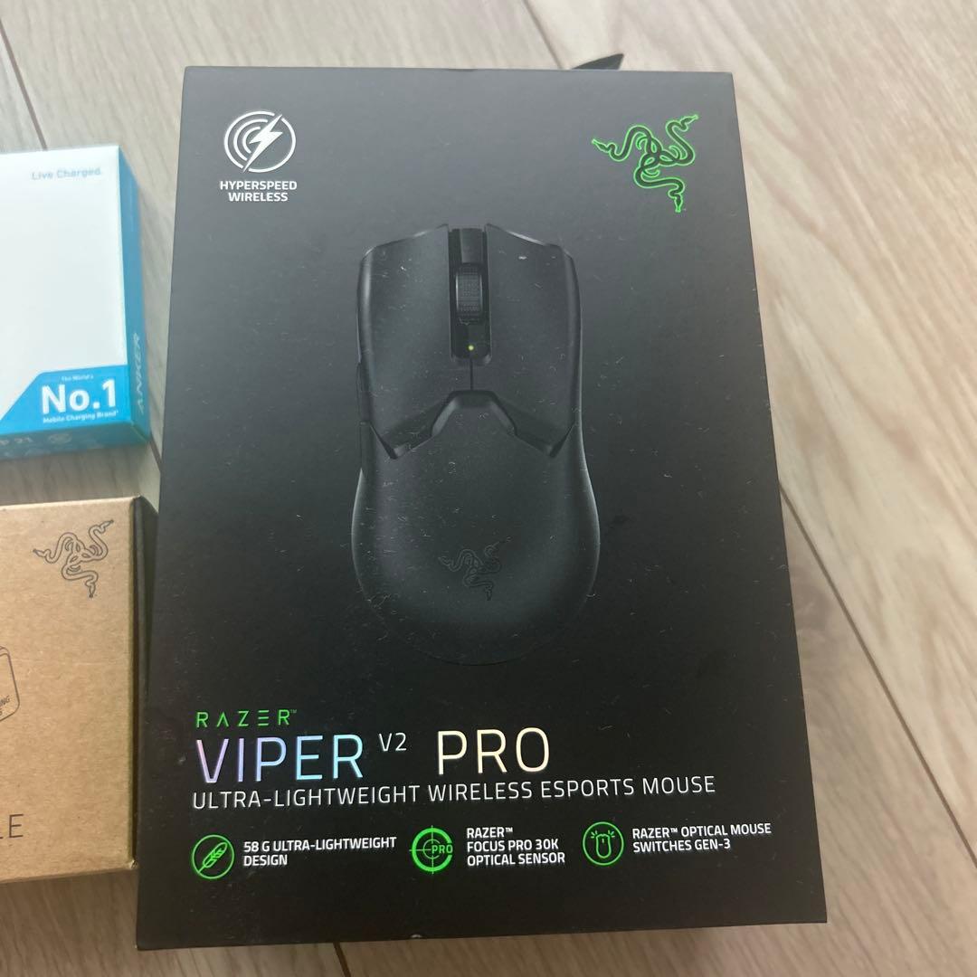 マウス・トラックボール RazerViperV2Pro HYPELESSDONGLENG ANKER Amazon.com: Razer Viper V2 Pro HyperSpeed Wireless Gaming Mouse