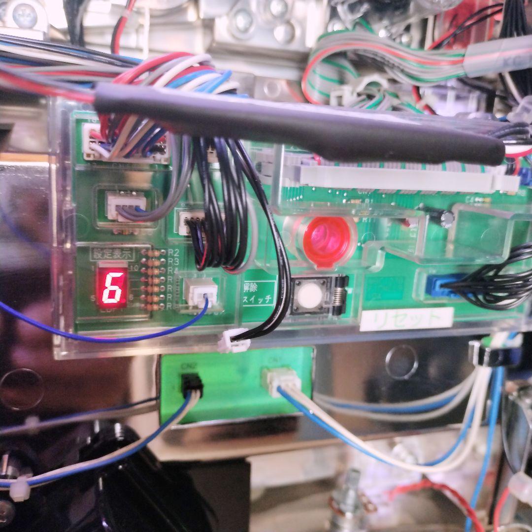 自宅迄配送】パチスロ スロット実機 マシマシ 5号機 コイン不要機 沖