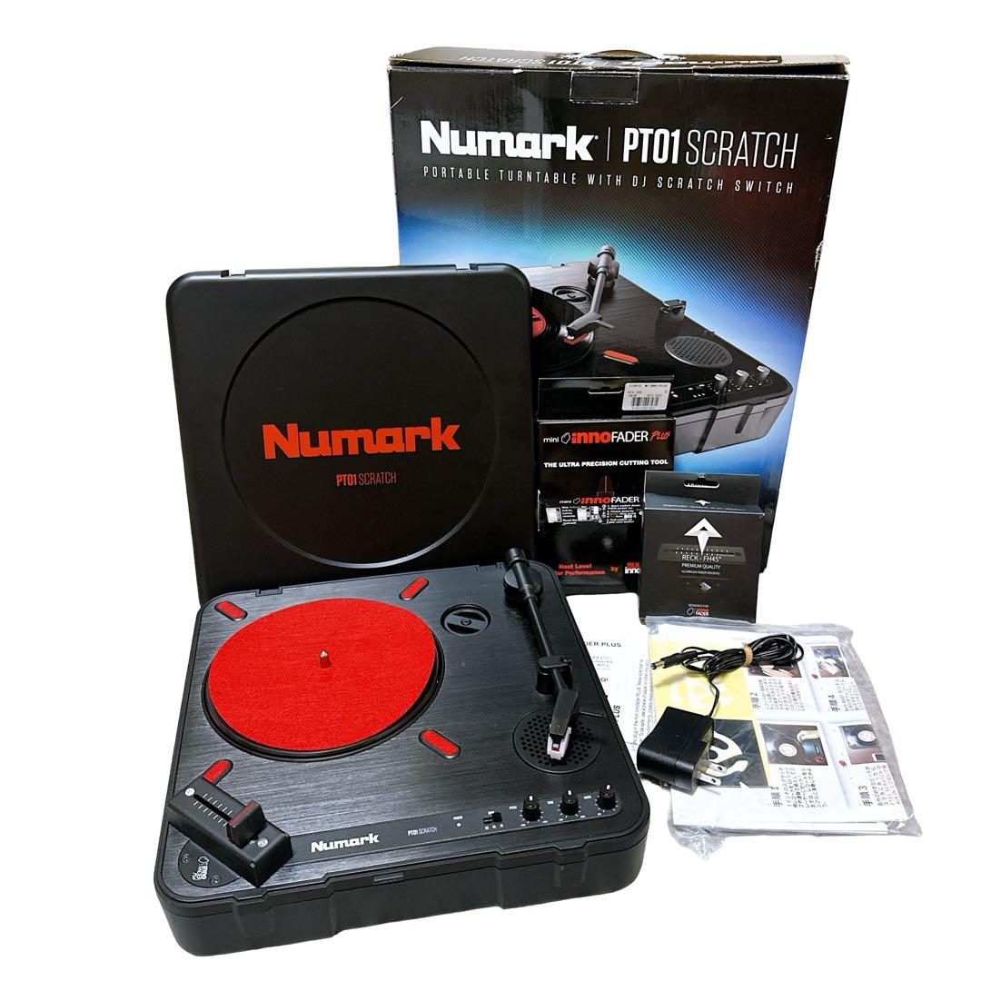 Numark PT01 SCRATCH ターンテーブル 製品情報：PT01 Scratch：Numark