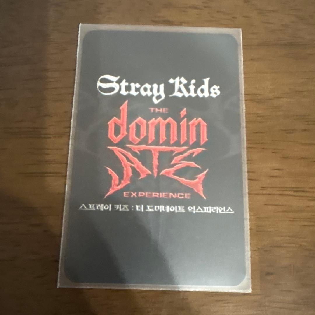 StrayKids リノ dominATE 映画 2週目 特典トレカ - メルカリ