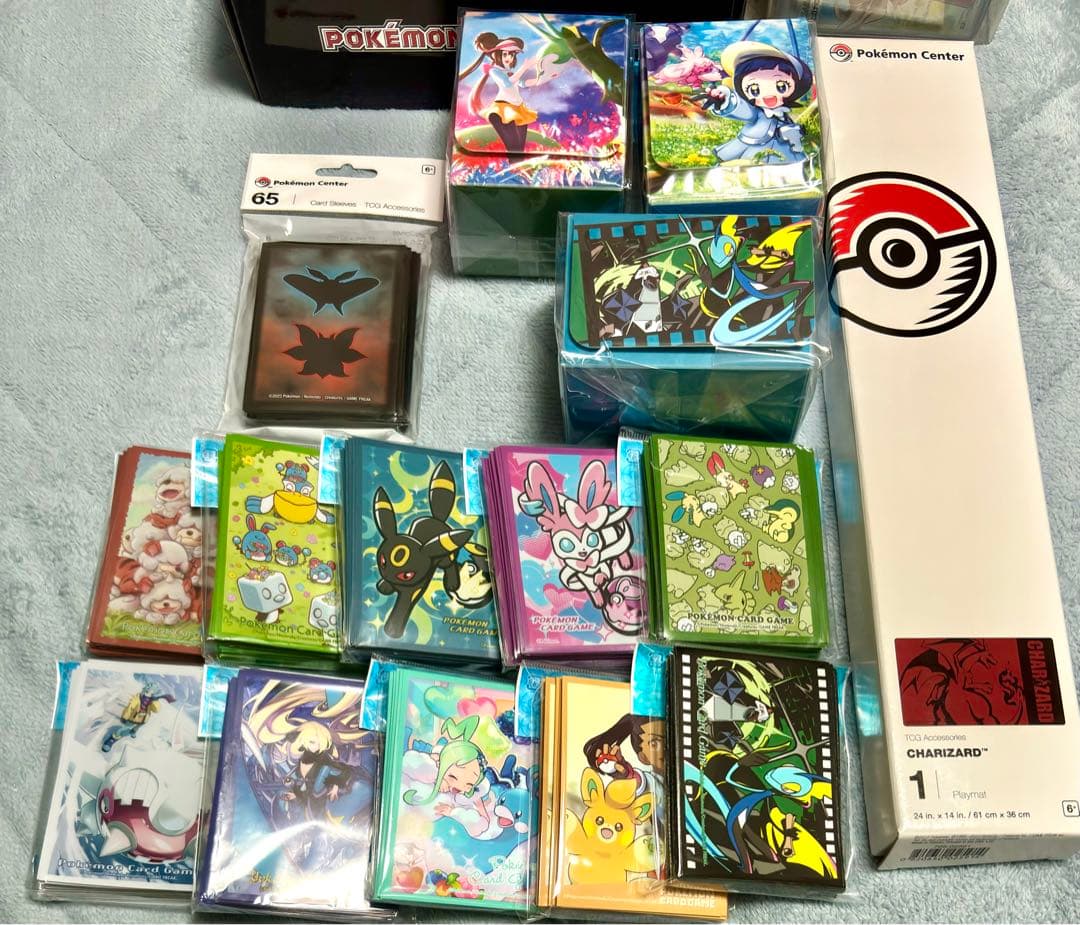 ポケモンカード ポケカ スリーブ プレイマット デッキケース サプライ