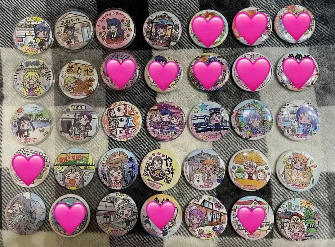 Aqours まちあるき缶バッジ - メルカリ