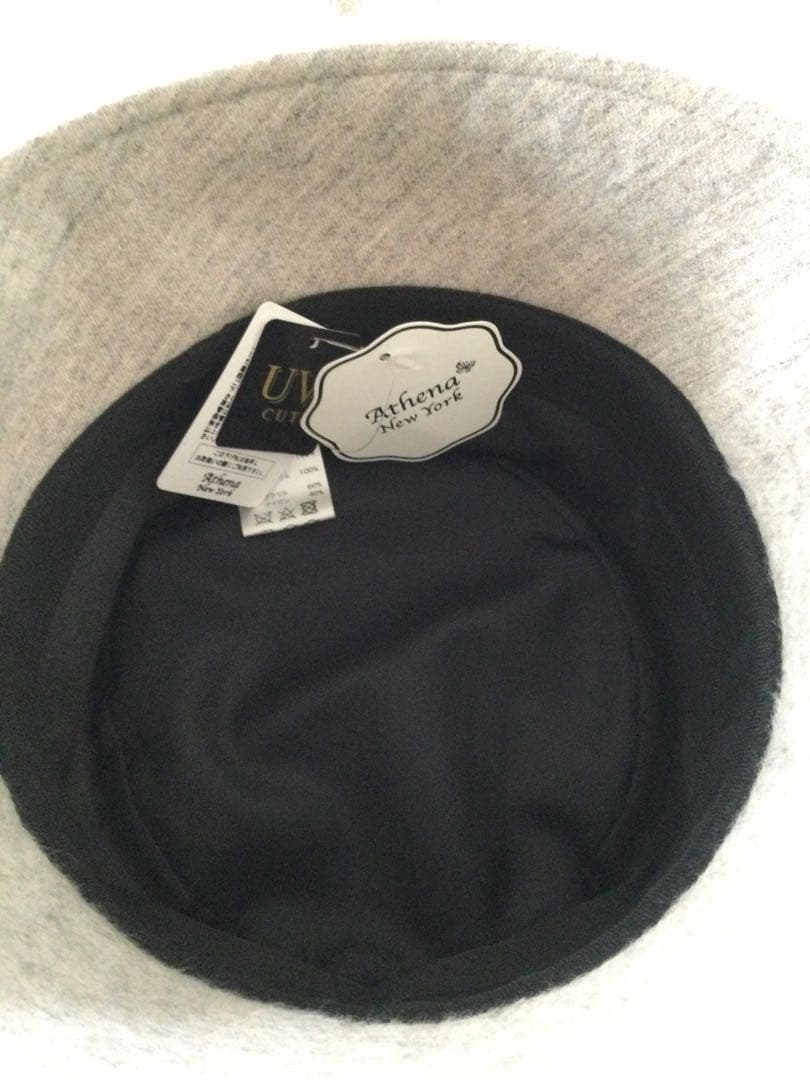 ■新品タグ付■ ATHENA NEW YORK \"HANNAH\"バスケットハット