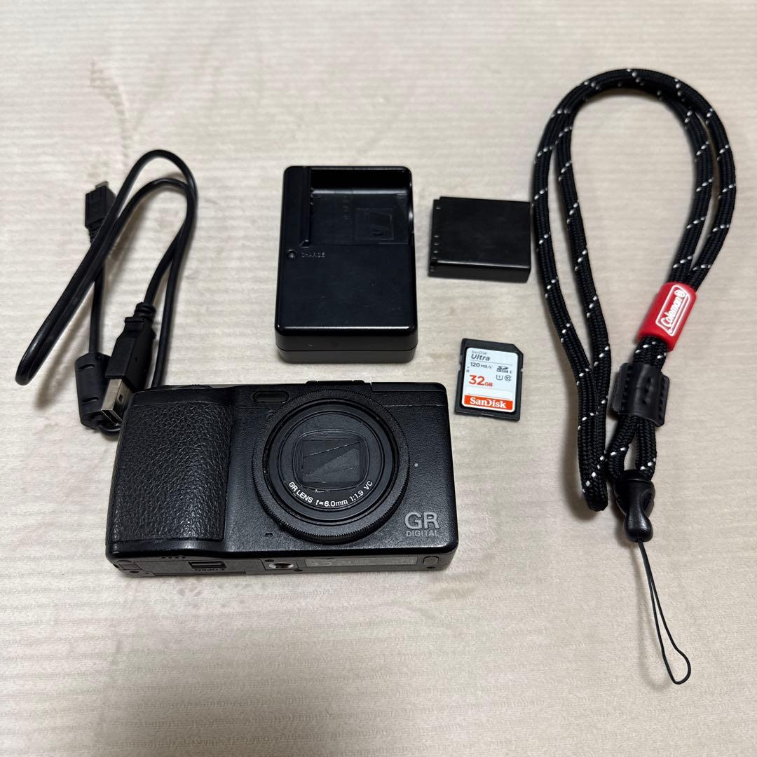 RICOH GR digital Ⅳ ＋SDカード