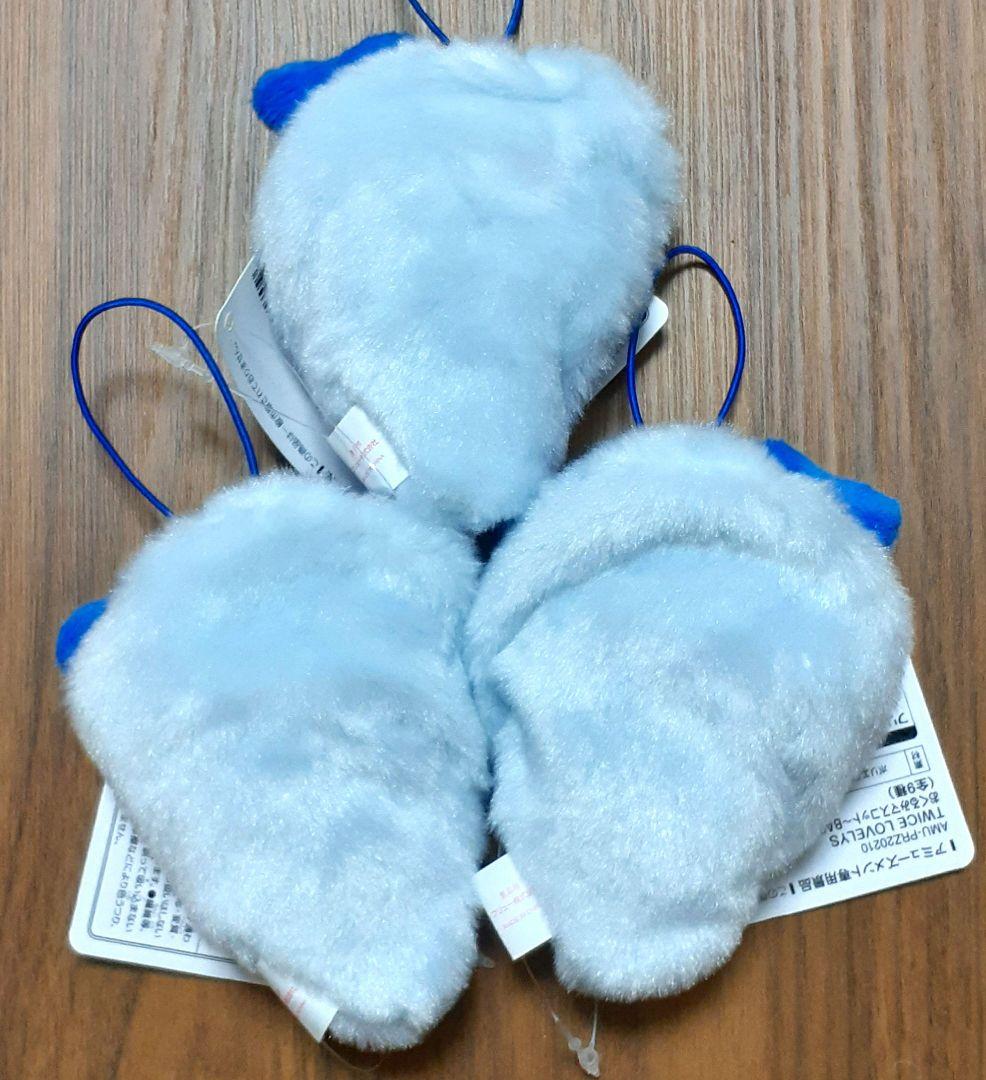 TWICE おくるみ マスコット ツウィ 3点セット GiGO限定 ぬいぐるみ