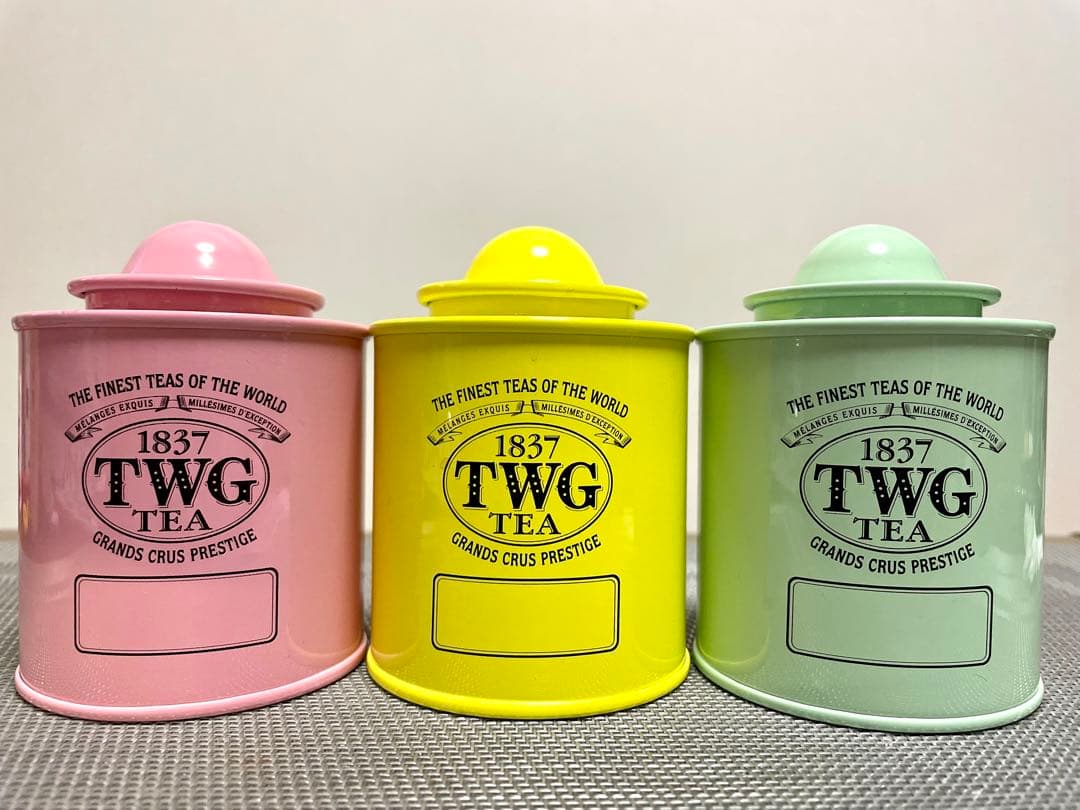TWG 紅茶缶 ミニ空き缶 3つセット - メルカリ