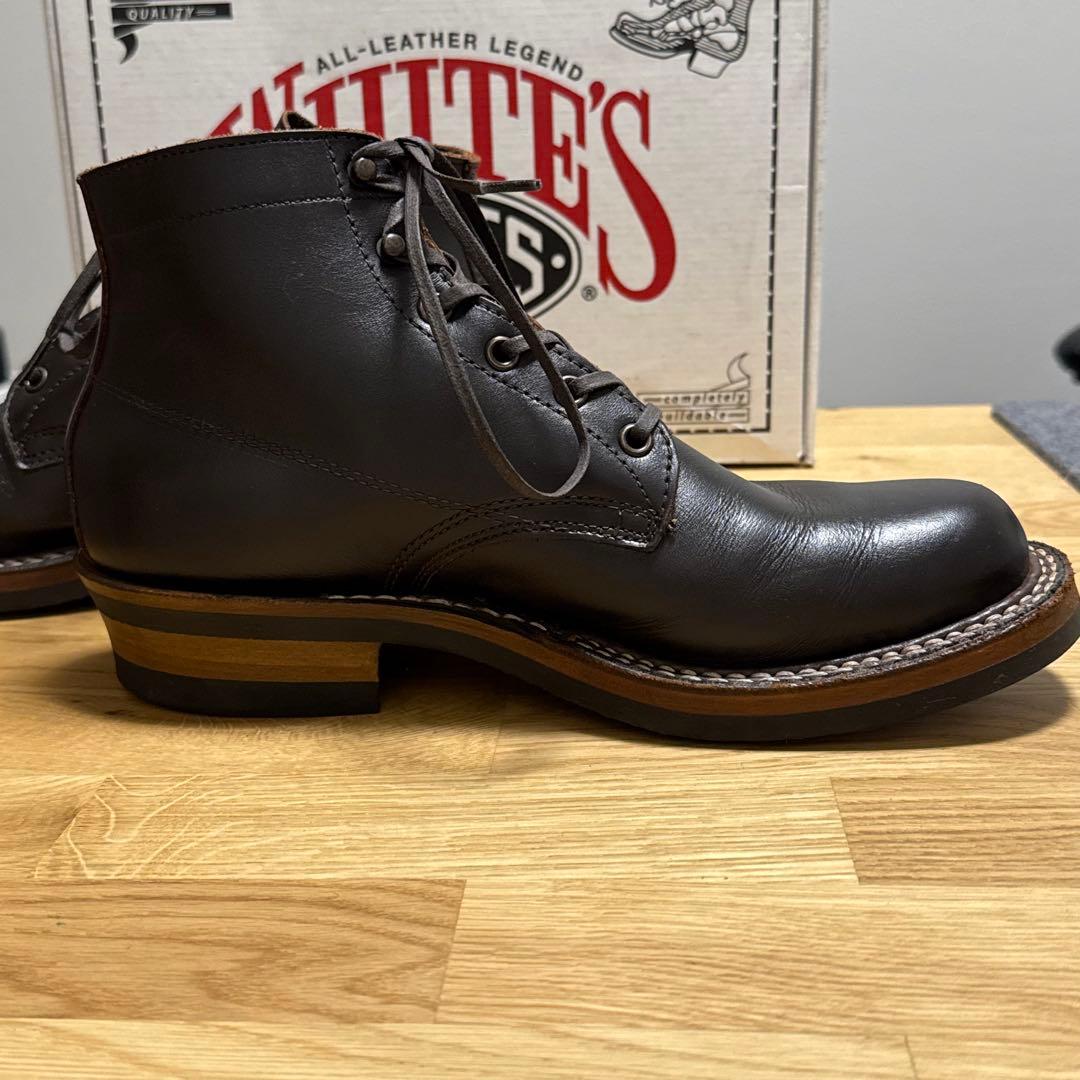 【美品】White's ホワイツ セミドレス ドレスブラウン 8.5E