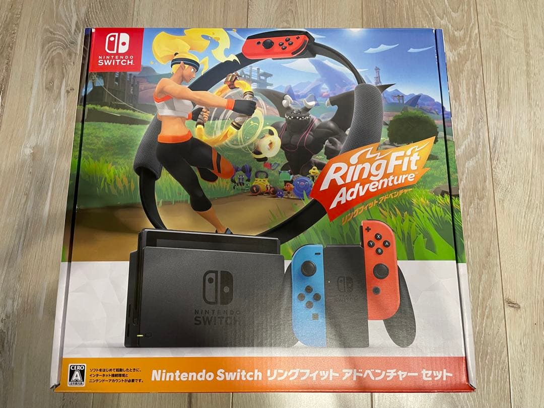 Nintendo Switch Ring Fit Adventure セット Amazon.com: Ring Fit Adventure - Nintendo Switch : Nintendo of
