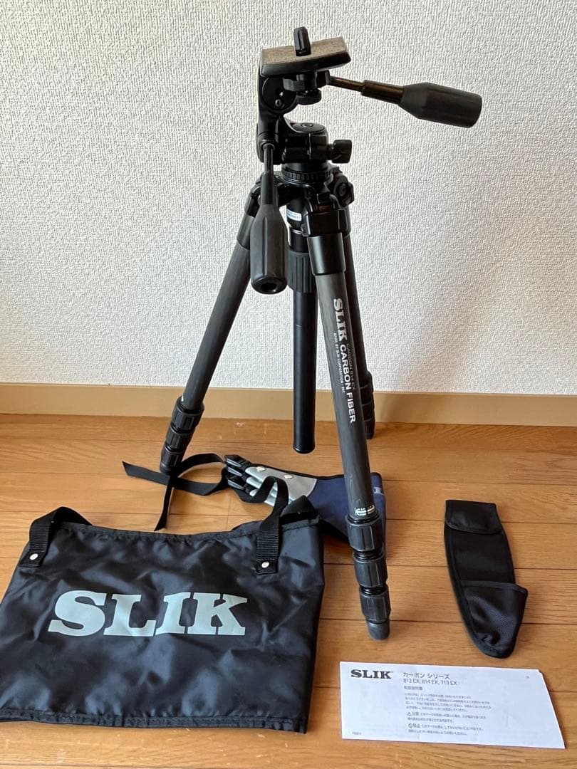 SLIKスリック カーボン三脚 814EX - メルカリ