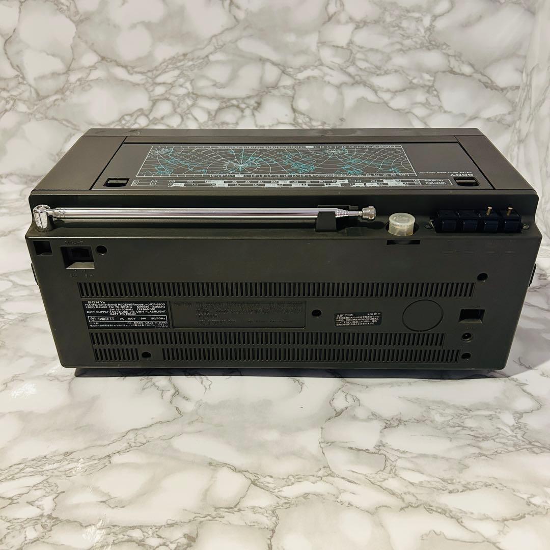 SONY ICF-6800 バンドレシーバー BCLラジオ - メルカリ