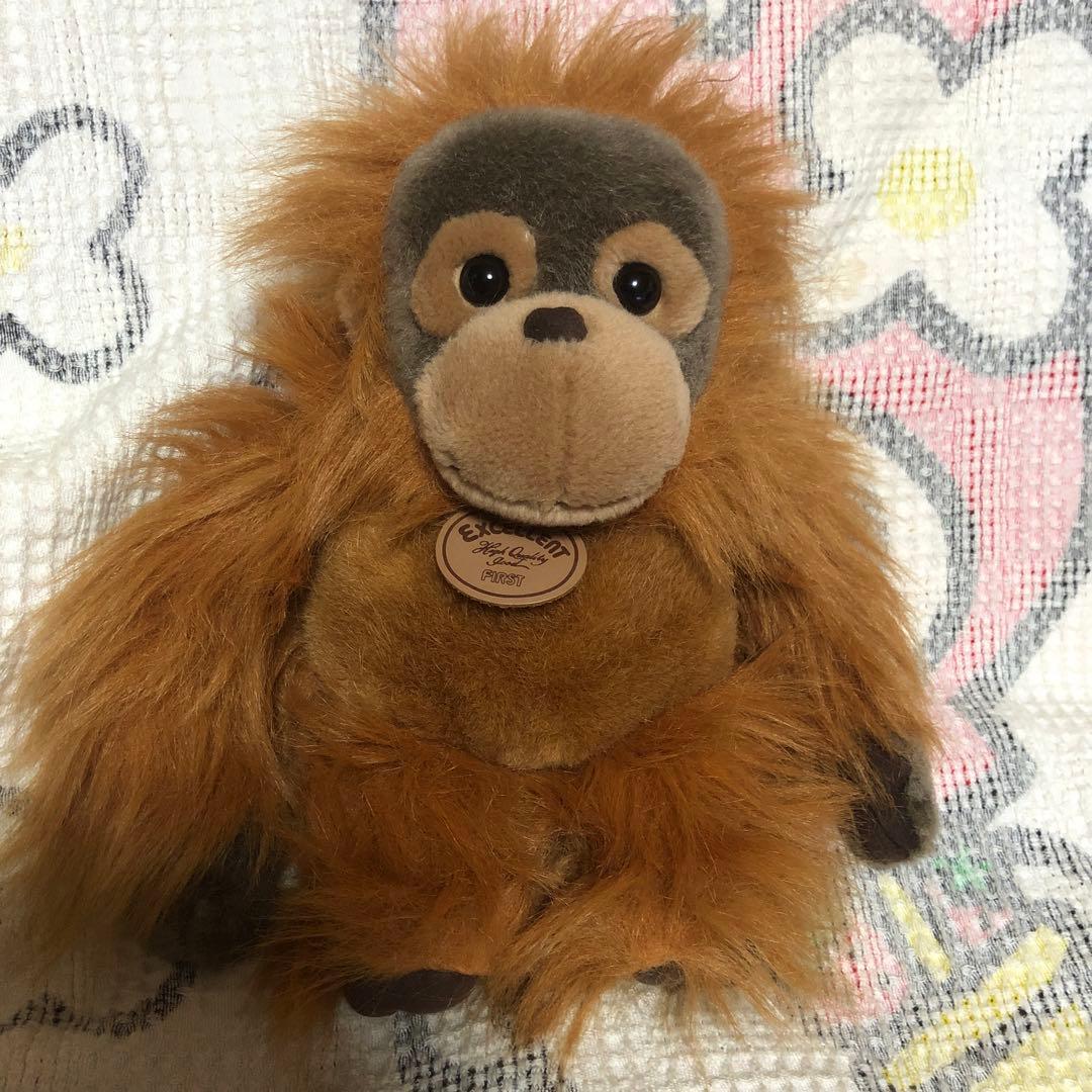 エクセレントファースト オランウータン ぬいぐるみ 中古品 - メルカリ