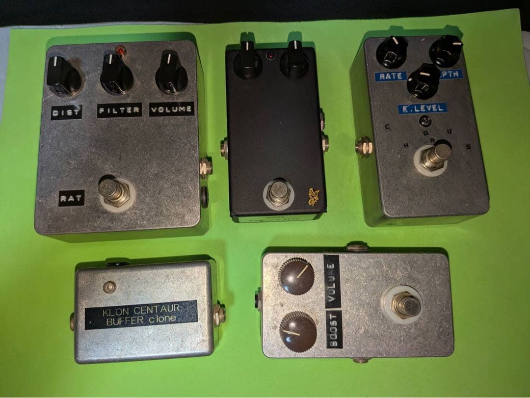 クローンエフェクターセット【RAT・ファズフェイス】 おすすめRAT系ディストーション｜定番から最新まで厳選 | 歪み