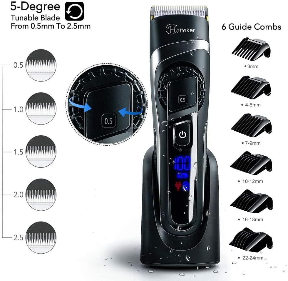 多機能＆高性能な最新モデル❣セルフカットも髭カットも自由自在♪❤万能バリカン Yihai 【新色入荷・クーポンで2580円】バリカン 散髪 電動バリカン