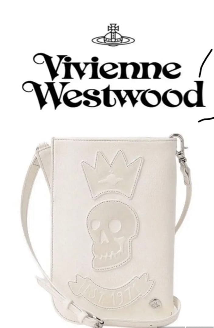 緊急SALE‼️ ヴィヴィアンウェストウッド スカルショルダーポーチ 新品