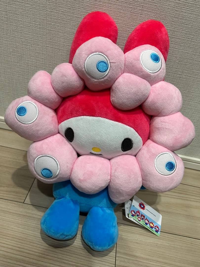 大阪万博 サンリオキャラクターズ ミャクミャクなりきりぬいぐるみL