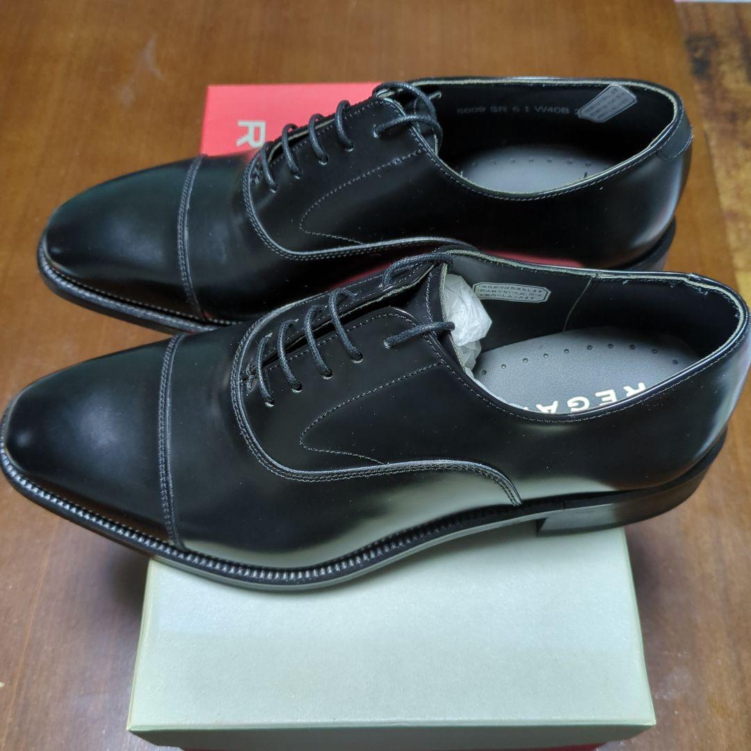 REGAL ブラックドレスシューズ W40BAL5 235 - メルカリ