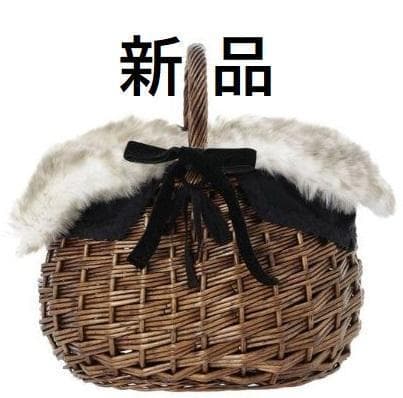 kazumi コラボ】サマンサモスモス／マルチウェイレースカゴバッグ