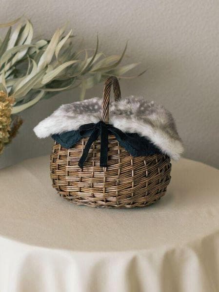 kazumi コラボ】サマンサモスモス／マルチウェイレースカゴバッグ