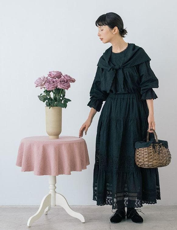 kazumi コラボ】サマンサモスモス／マルチウェイレースカゴバッグ