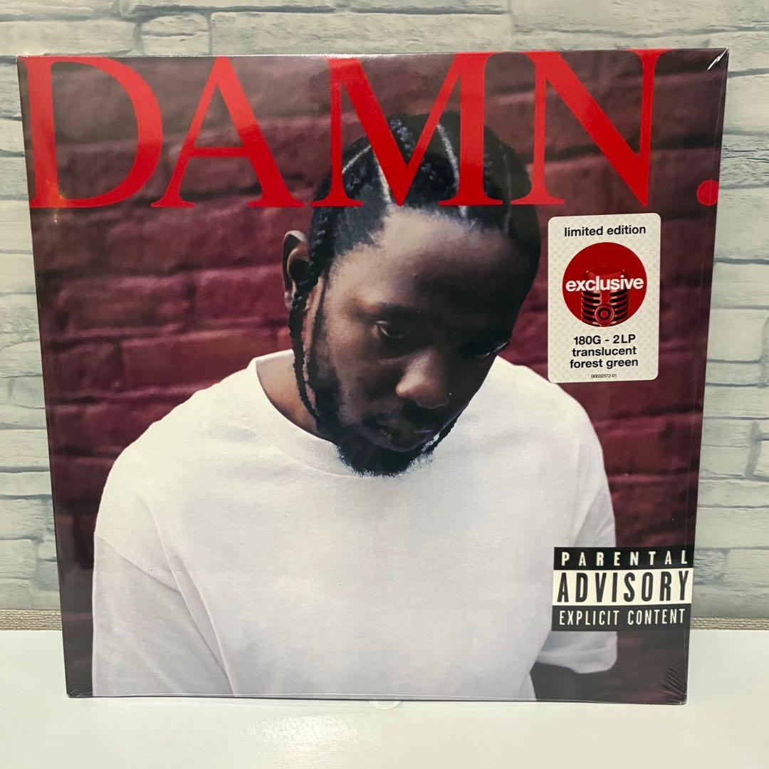 Kendrick Lamar - DAMN. レコード 緑盤 Kendrick Lamar - Damn. - Limited Edition Translucent Forest Green
