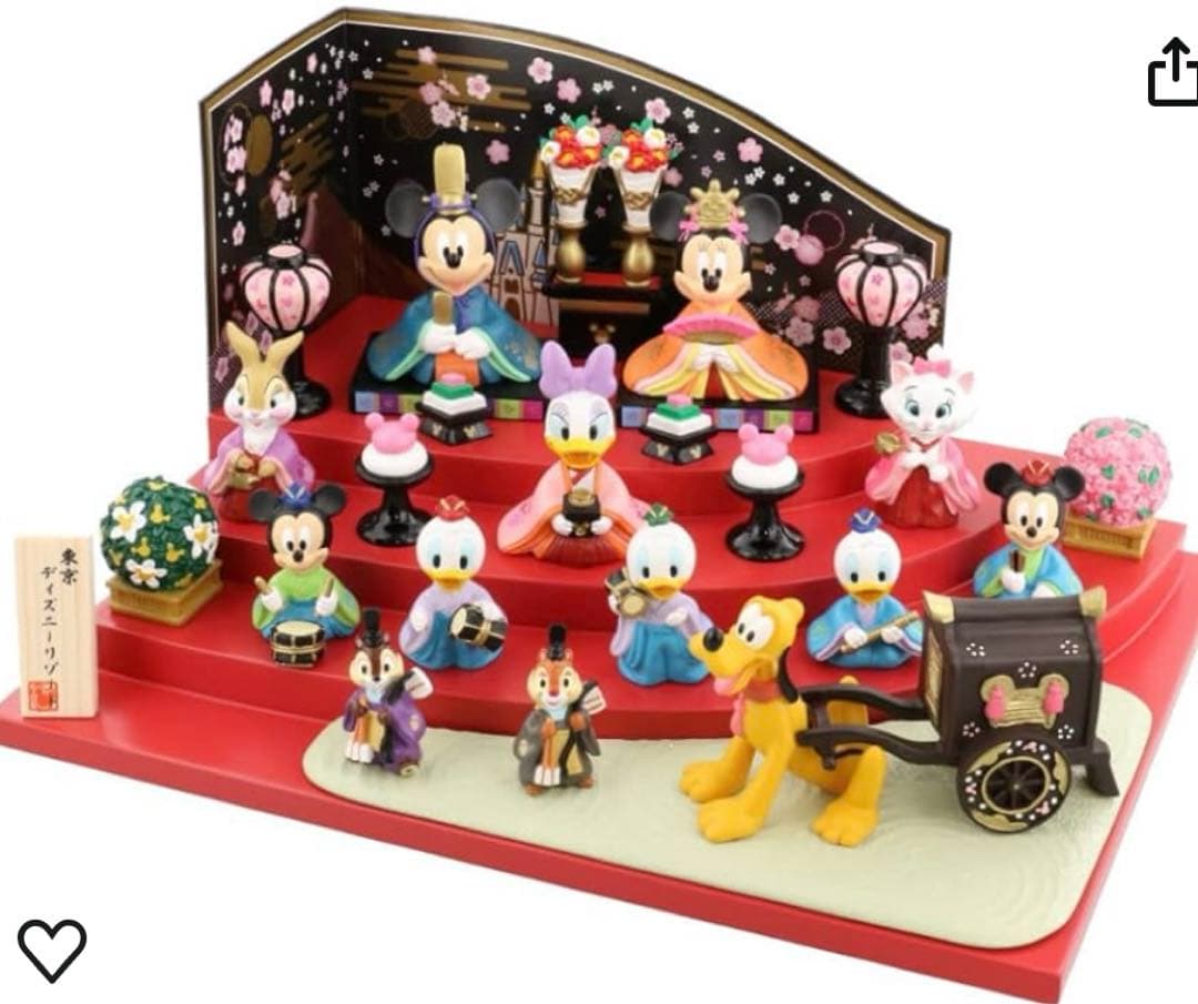 公式 ディズニーリゾート ひな人形 - メルカリ