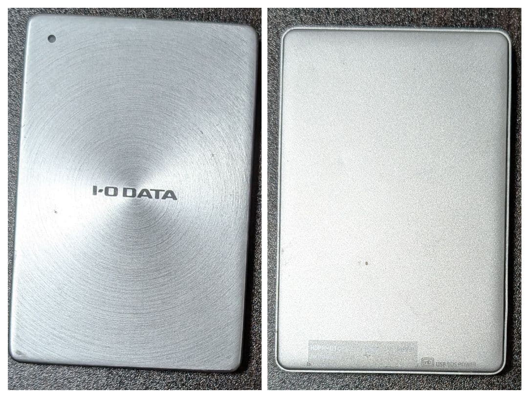 IODATA ポータブルHDD「カクうす」1.0TB (HDPX-UTC1S)