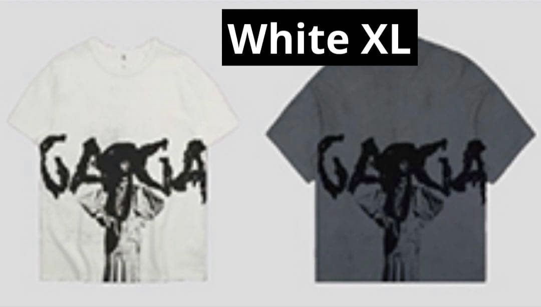 ミュージシャン Lady Gaga MAYHEM Gothic Logo S/S T White ミュージシャン Lady Gaga MAYHEM Gothic Logo Tee 60186627_035_alt2