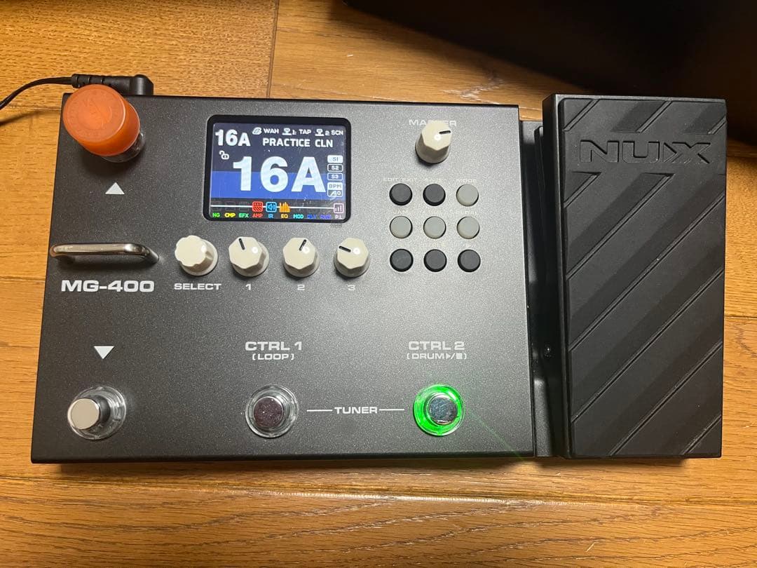 【とらうと】NUX MG-400 Amazon.com: NUX MG-400 Multi Effects Pedal, Amp Modeling, 512