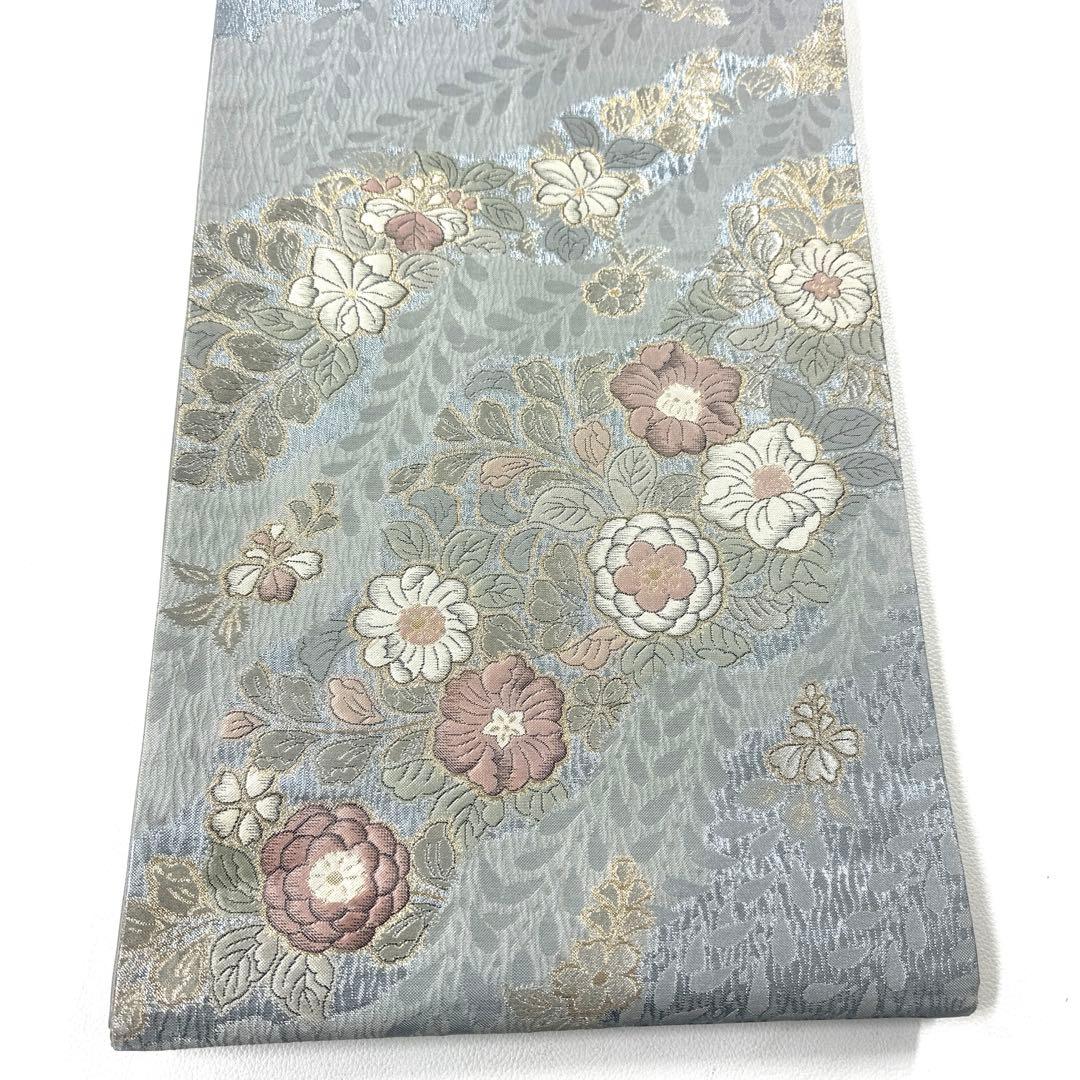 帯6445 ○高級 正絹 六通 袋帯 辻ヶ花 - メルカリ