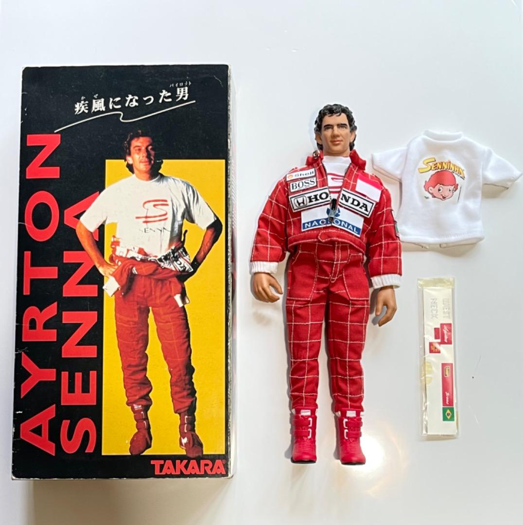 アイルトン・セナ 1/6フィギュア DX版「疾風になった男」タカラ 1998