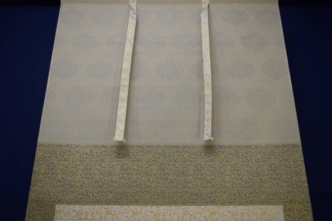 複製/横山大観/桜花/富士山水図/横物/工芸/タトウ箱付/布袋屋掛軸