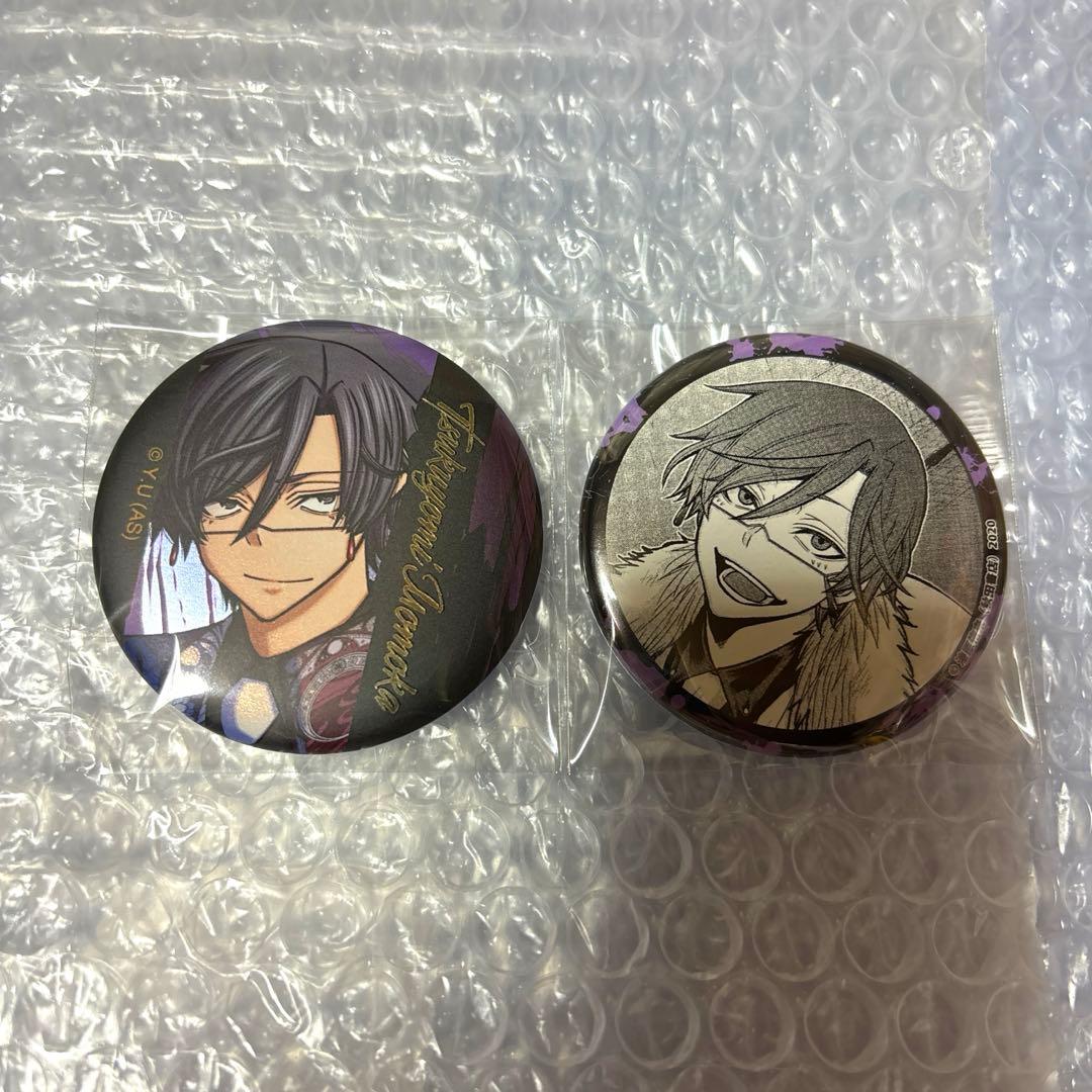 桃源暗鬼 トレーディング メタリック缶バッジ 桃華 月詠 まねきねこ