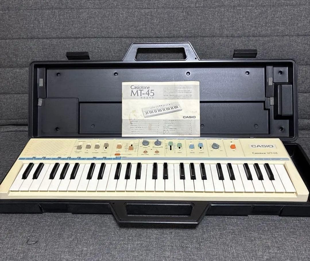 希少！1982年製 CASIO Casiotone MT-45 - メルカリ