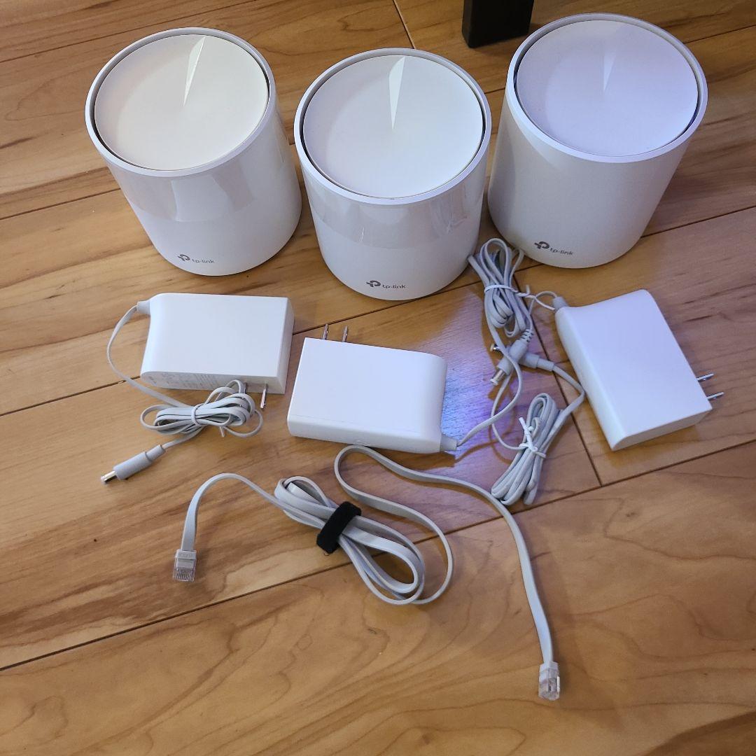 TP-Link メッシュWi-Fi Deco X20 AX1800 3個セット Deco X20(3-pack) | AX1800 Whole Home Mesh Wi-Fi 6 System | TP-Link