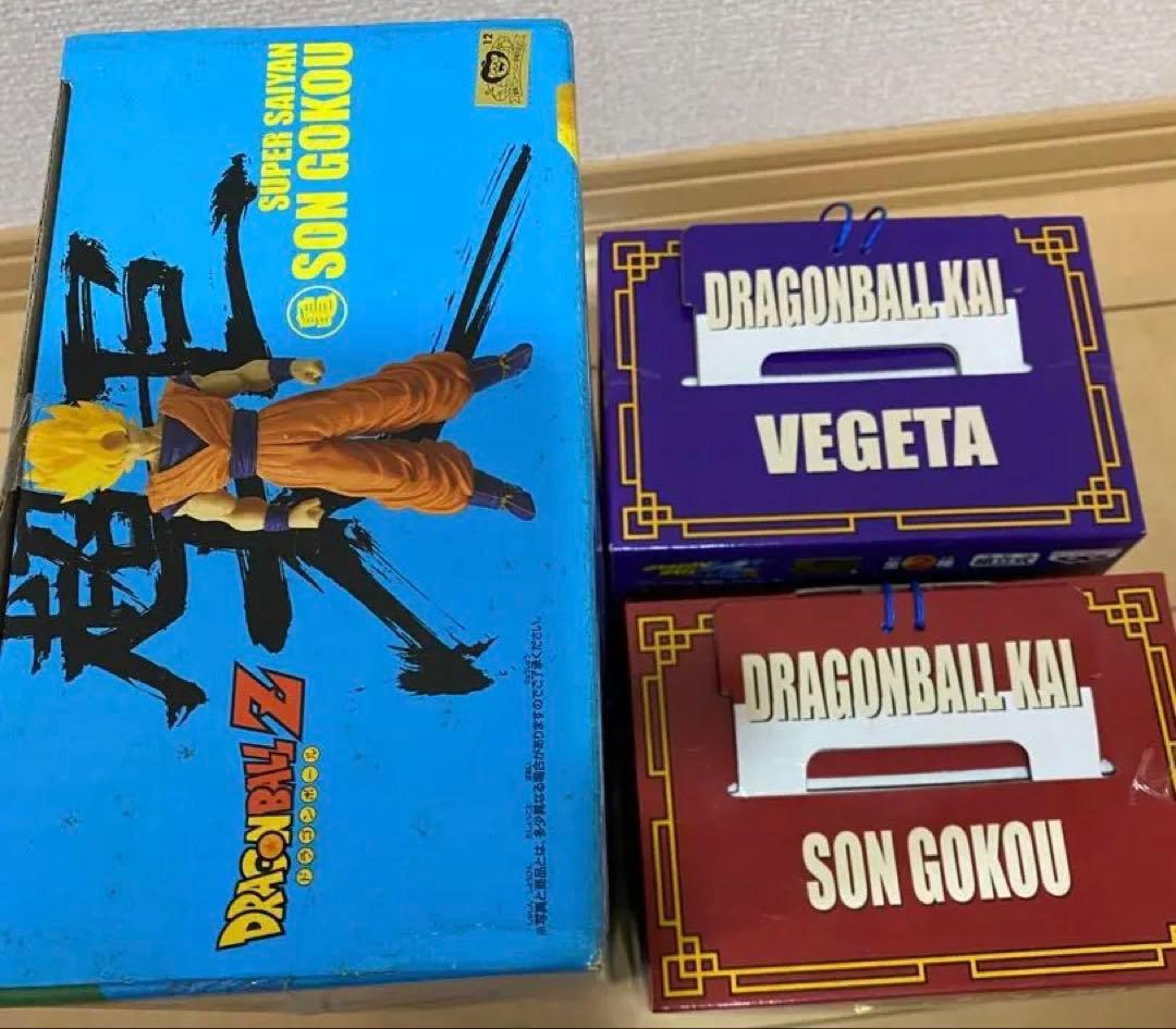 DX組立式ソフビフィギュアサイヤ人来襲編 孫悟空ベジータスーパー