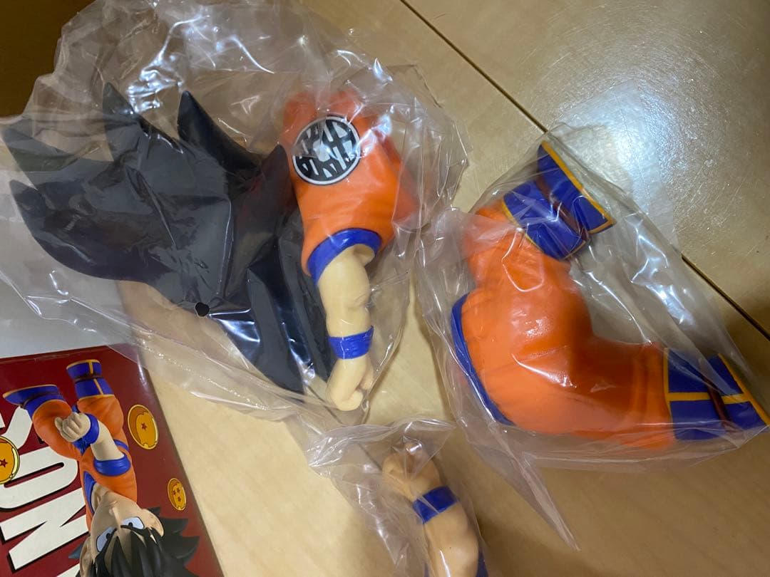 DX組立式ソフビフィギュアサイヤ人来襲編 孫悟空ベジータスーパー