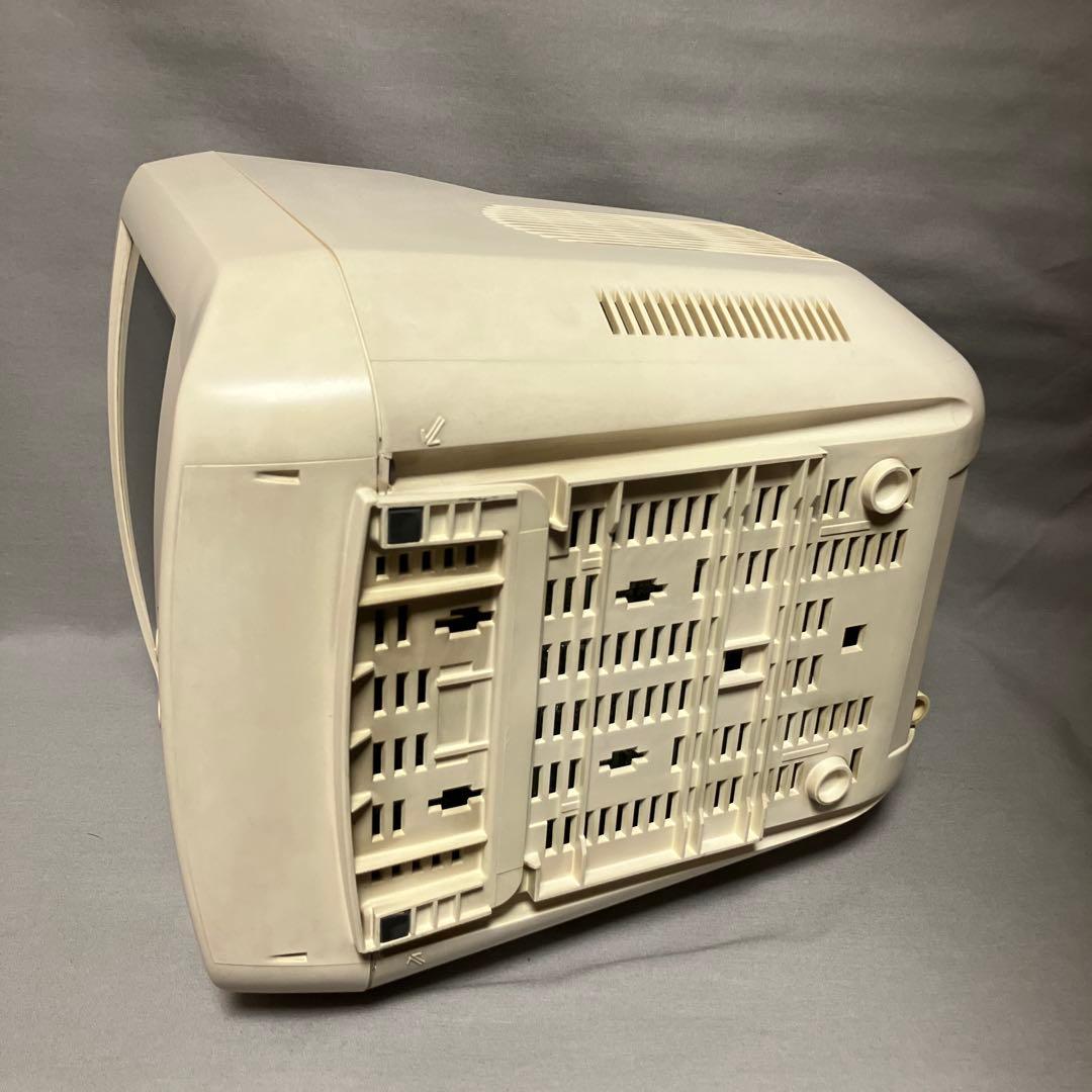 破損箇所あり・動作OK・SONY KV-10PR1・白・小型カラーテレビ