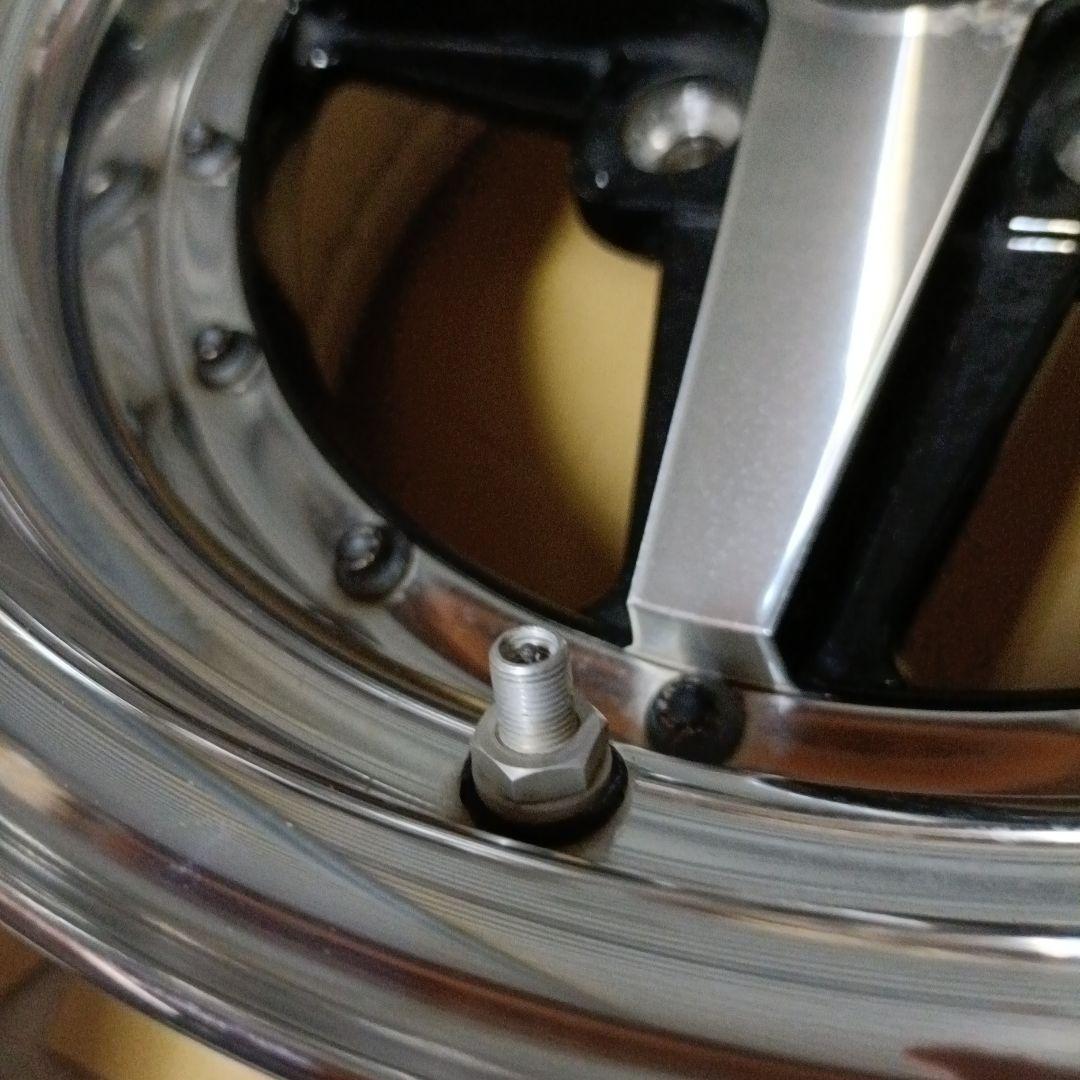 ワーク Equip エクイップ01 7.5j×15インチ 4本セットリペア済