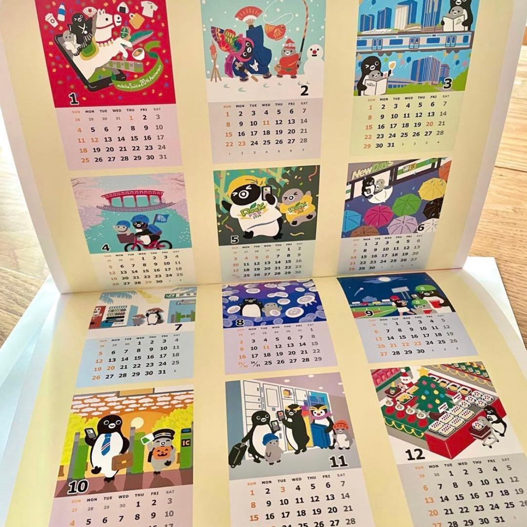 非売品】Suica ペンギン 壁掛けカレンダー 2026 新品未使用 - メルカリ