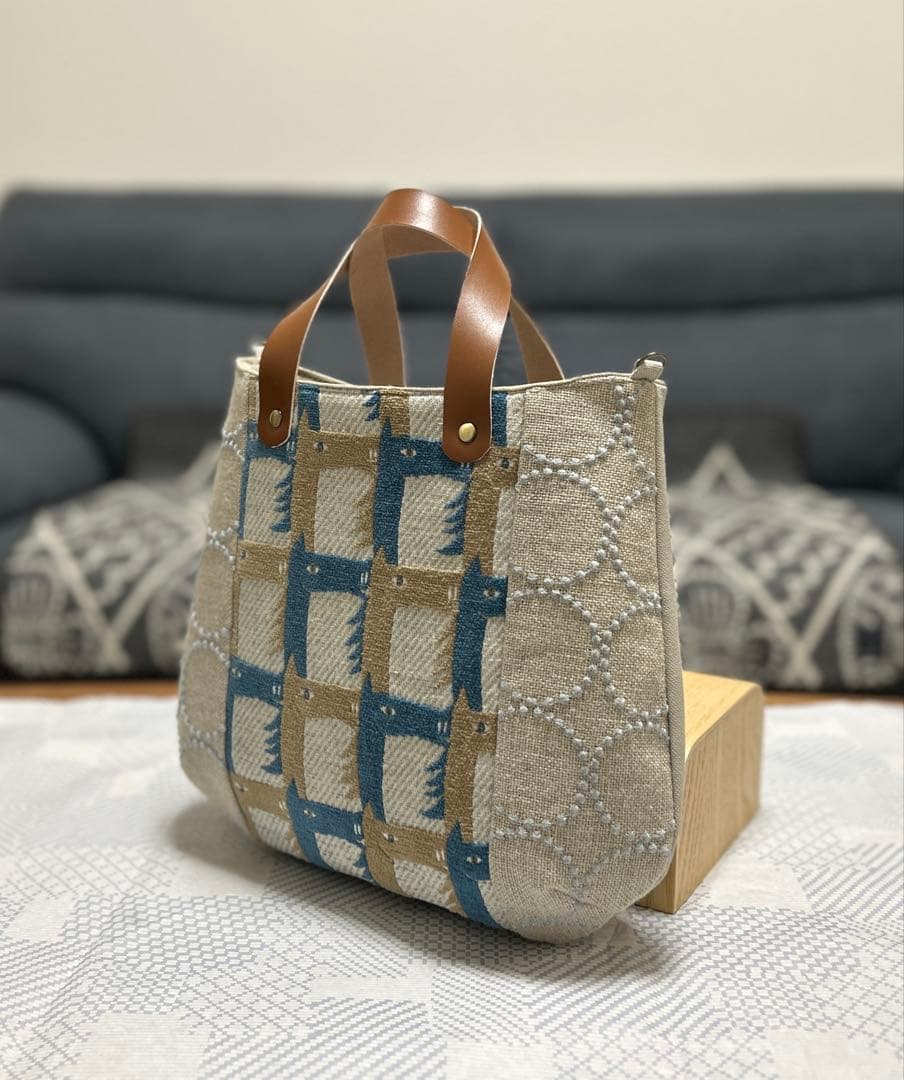 ハンドメイド ミナペルホネン thoroughbred×tambourine