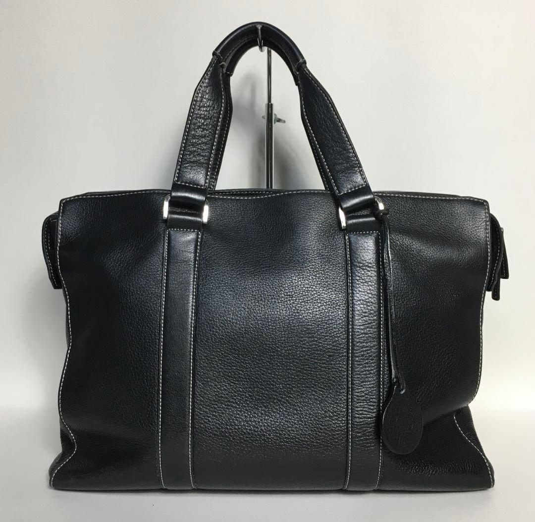 ｜美品｜ソメス ビジネスバッグ レザー ブラック SOMES ブリーフケース イノベーション （ブラック） IV-63